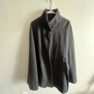 Wool Cape Coat
